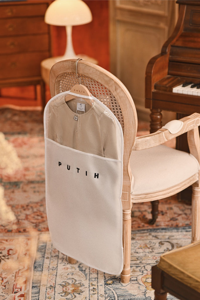 Baju Melayu Kids Couture Bespoke Fit - Pearl Blue