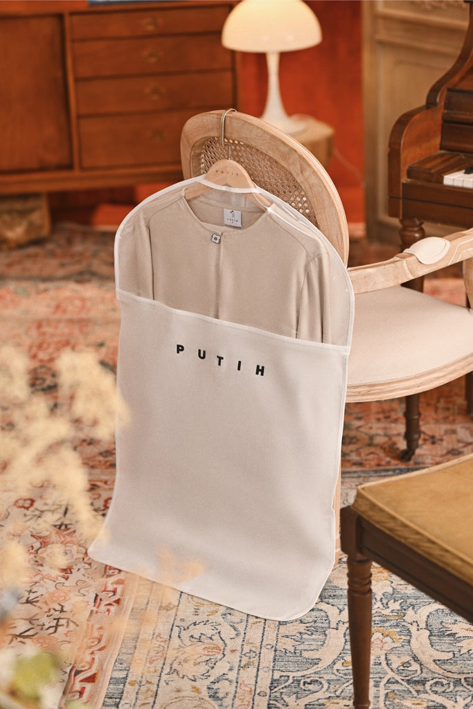 Baju Melayu Couture Slim Fit - Baby Pink