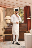 Baju Melayu Teluk Belanga Smart Fit - Off White