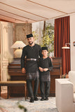 Baju Melayu Teluk Belanga Smart Fit - Black