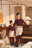 Baju Melayu Teluk Belanga Smart Fit - Fig