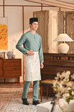 Baju Melayu Teluk Belanga Smart Fit - Sage Green