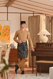 Baju Melayu Teluk Belanga Smart Fit - Latte