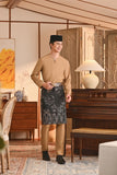 Baju Melayu Teluk Belanga Smart Fit - Latte