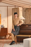 Baju Melayu Teluk Belanga Smart Fit - Latte