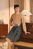 Baju Melayu Teluk Belanga Smart Fit - Latte