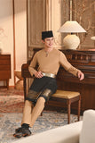 Baju Melayu Teluk Belanga Smart Fit - Latte