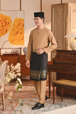 Baju Melayu Teluk Belanga Smart Fit - Latte