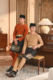 Baju Melayu Teluk Belanga Smart Fit - Latte
