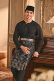 Baju Melayu Teluk Belanga Smart Fit - Black
