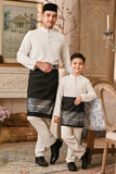 Baju Melayu Kids Majestic Bespoke Fit - Off White