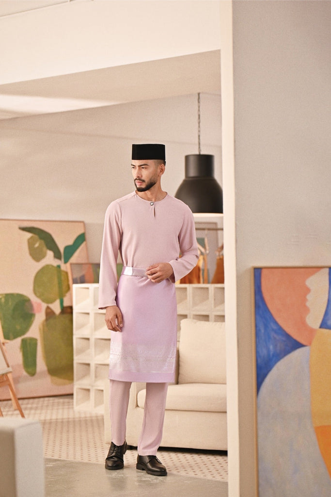 Everlasting Samping - Lavender Platinum Noble