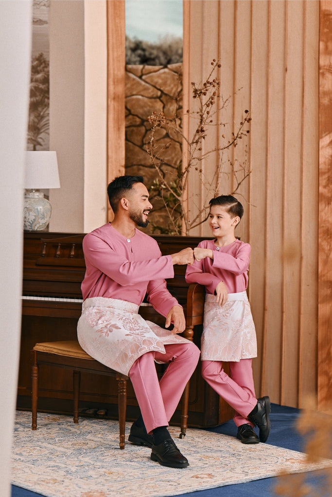 Instant Samping Kids - Pink Silver Botanic