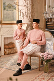 Baju Melayu Kids Majestic Bespoke Fit - Blush Pink