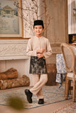 Baju Melayu Kids Majestic Bespoke Fit - Moonlight