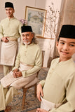 Baju Melayu Kids Majestic Bespoke Fit - Aloe Wash