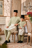 Baju Melayu Kids Majestic Bespoke Fit - Desert Sage