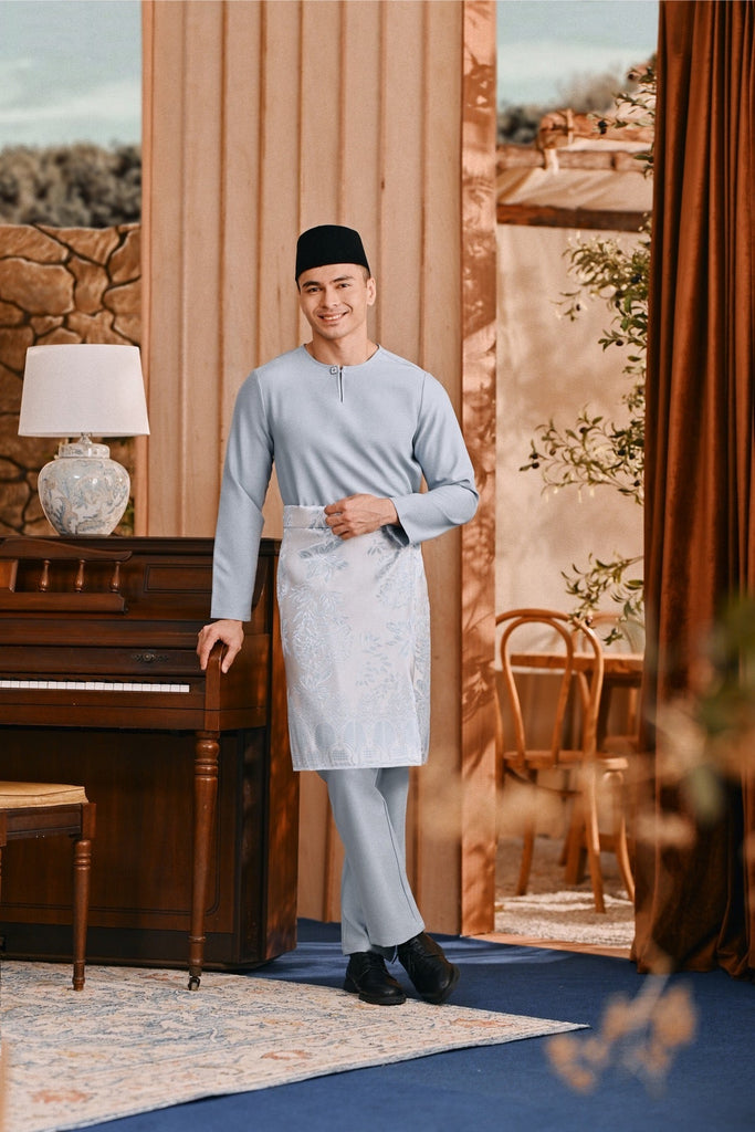 Everlasting Samping - Ice Blue Botanic