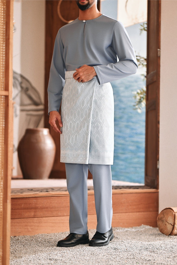 Everlasting Samping - Ice Blue Imperial