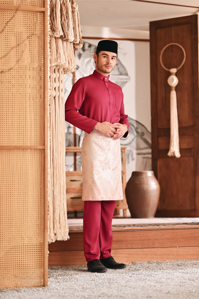 Everlasting Samping - Pink Gold Botanic