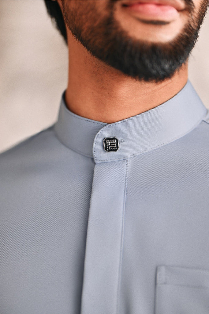 Baju Melayu Luxury Bespoke Fit - Tempest Blue