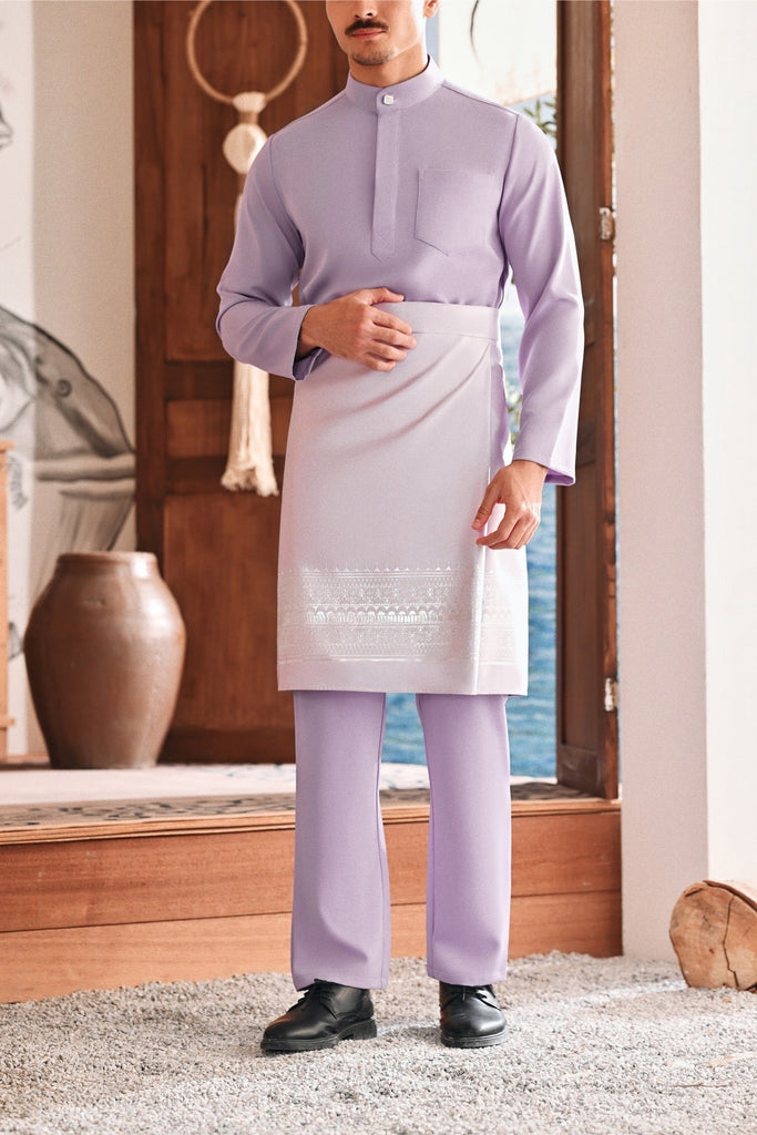 Everlasting Samping - Lavender Platinum Noble