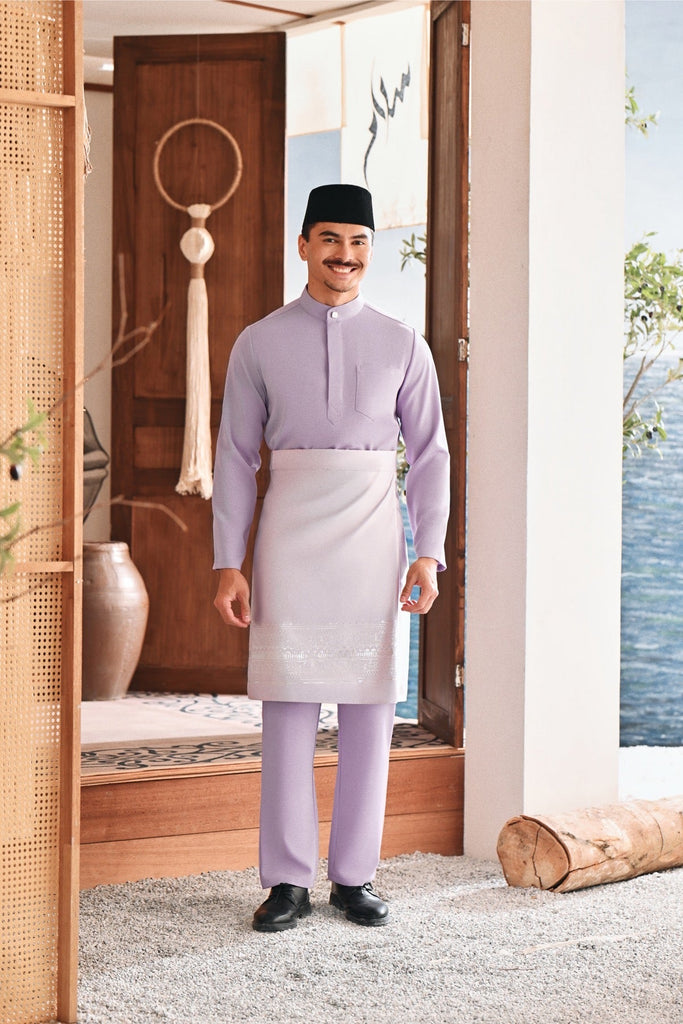 Everlasting Samping - Lavender Platinum Noble