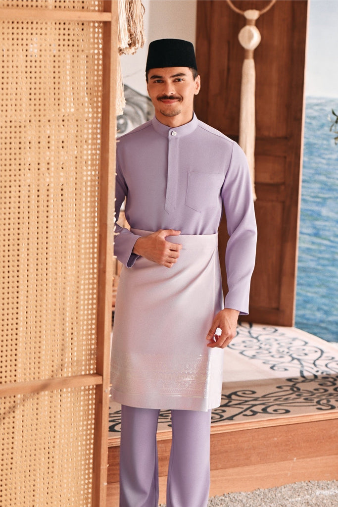 Everlasting Samping - Lavender Platinum Noble