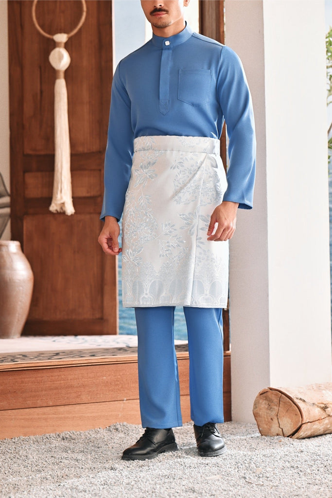 Everlasting Samping - Ice Blue Botanic