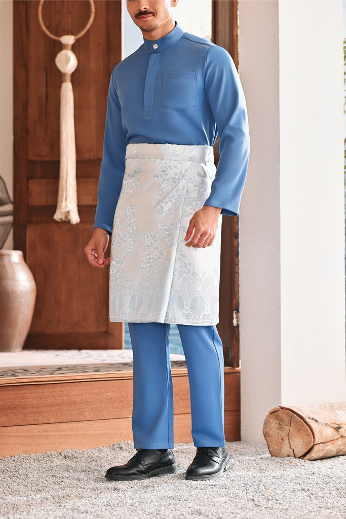 Everlasting Samping - Ice Blue Botanic