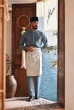 Baju Melayu Luxury Bespoke Fit - Ashley Blue