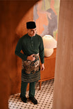 Baju Melayu Majestic Bespoke Fit - Emerald Green