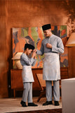 Baju Melayu Kids Majestic Bespoke Fit - Flint Stone