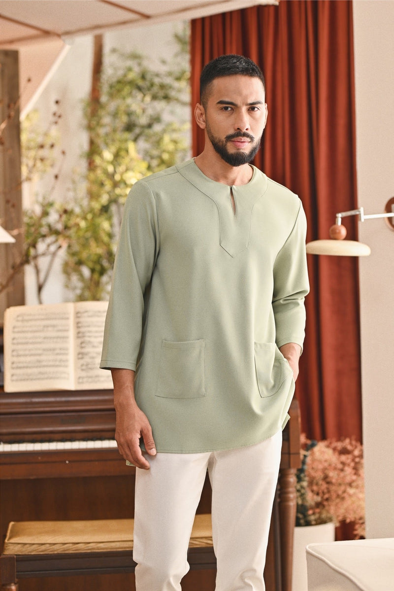 Kurta Marrakesh Pesak Relaxed Fit - Pistachio
