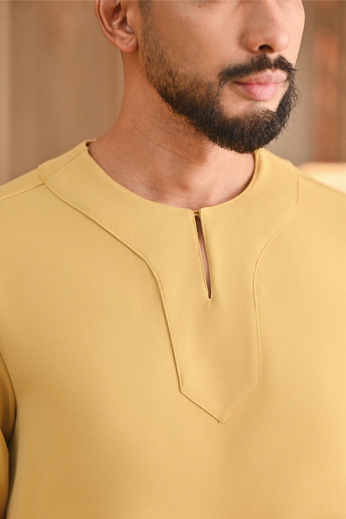 Kurta Marrakesh Pesak Relaxed Fit - Misted Yellow