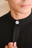 Baju Melayu Light Bespoke Fit - Jet Black
