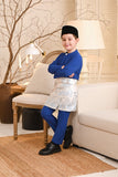 Baju Melayu Kids Light Bespoke Fit - Classic Blue