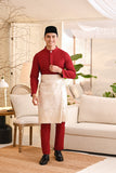 Baju Melayu Light Bespoke Fit - Maroon