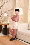 Baju Melayu Kids Light Bespoke Fit - Mauve Pink
