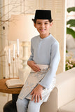 Baju Melayu Kids Light Bespoke Fit - Light Pigeon Blue