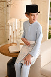 Baju Melayu Kids Light Bespoke Fit - Light Pigeon Blue