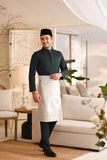 Baju Melayu Natural Cotton Bespoke Fit - Dark Green