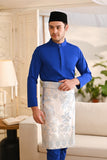 Baju Melayu Natural Cotton Bespoke Fit - Royal Blue