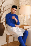 Baju Melayu Natural Cotton Bespoke Fit - Royal Blue