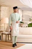 Baju Melayu Light Bespoke Fit - Fog Green
