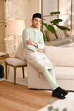 Baju Melayu Light Bespoke Fit - Fog Green