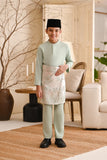 Baju Melayu Kids Light Bespoke Fit - Fog Green