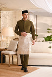 Baju Melayu Light Bespoke Fit - Moss Green