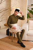 Baju Melayu Light Bespoke Fit - Moss Green