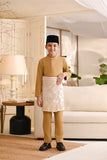 Baju Melayu Kids Light Bespoke Fit - Honey Mustard